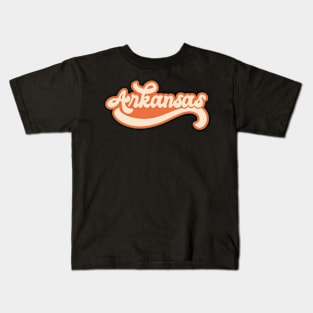 Arkansas Retro Kids T-Shirt